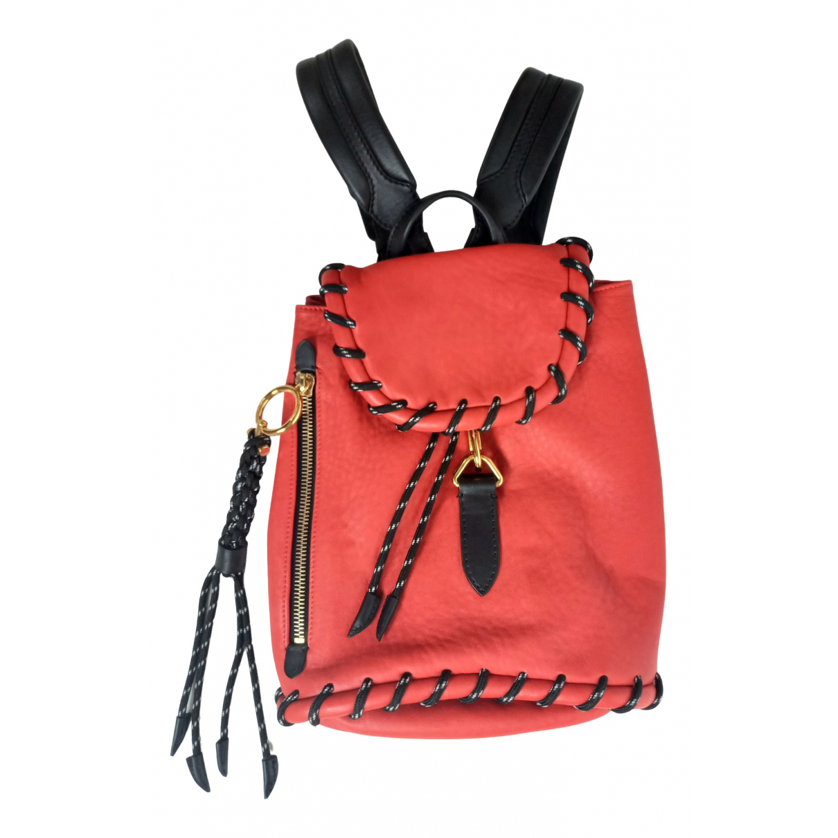 Rope jungle leather backpack Acne 